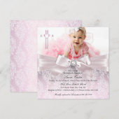  foto's & foto's met interieur Baptism/Christening Kaart (Voorkant / Achterkant)