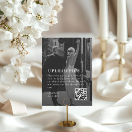 FOTOS GEBEUREN! QR-code Cadeaubon Huwelijksfoto Tr