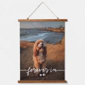 Foto's in ons hart 3 foto-herdenking hangend wandkleed (Voorkant)