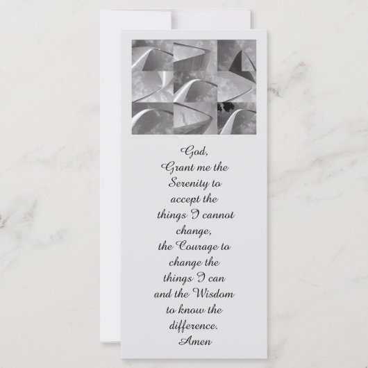 Foto's: Kaart voor de herdenking van het leven (Voorkant)