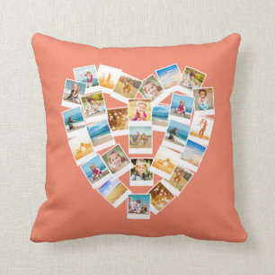 Foto's koraal foto's van de kunstvorm kussen