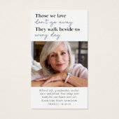 Foto's Memorial Begrafenisgebed Kaart (Voorkant)