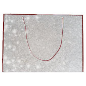 Foto's met kerstmis aanpassen groot cadeauzakje (Achterkant)