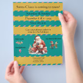 Foto's met Sinterklaas in de Winkel Flyer (Hand)