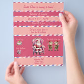 Foto's met Sinterklaas in de winkelcentrum Flyer (Hand)