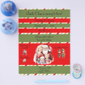 Foto's met Sinterklaas in de winkelcentrumfolder Flyer (Enkel)