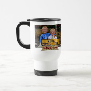 FOTOS NAMES Persoonlijke foto-koffiereiswieg's Reisbeker