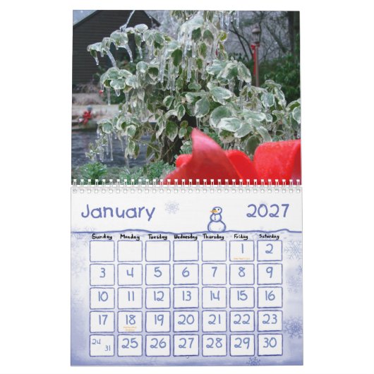 Foto's natuur kalender (Jan 2027)