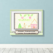 foto's of Art Lijst DIY Canvas Afdruk (Insitu (Houten vloer))