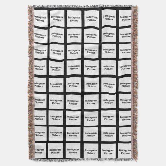 Foto's of installagram invoegen deken (Voorkant Verticaal)