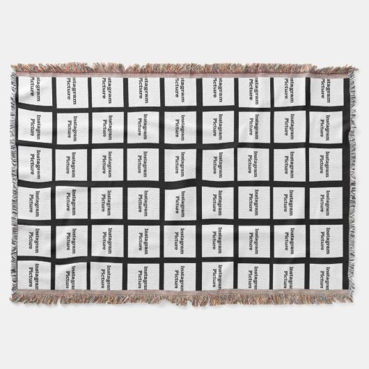 Foto's of installagram invoegen deken (Voorkant)