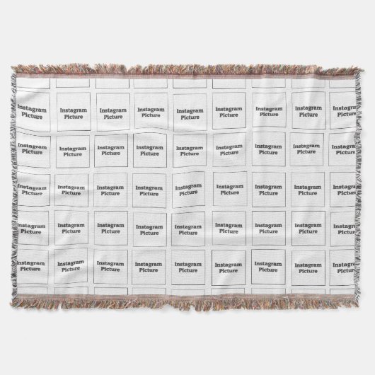 Foto's of installagram invoegen deken (Voorkant)