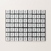 Foto's of installagram invoegen legpuzzel (Horizontaal)