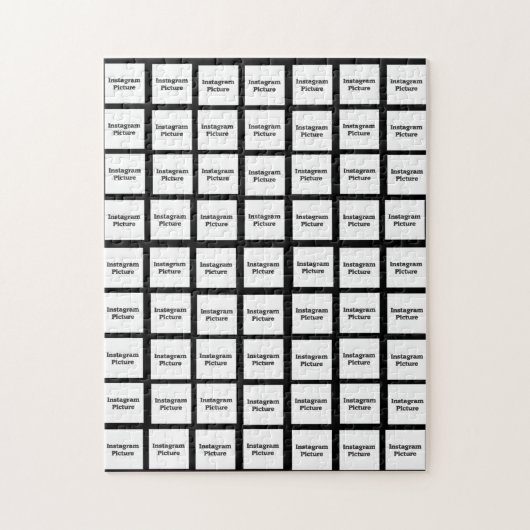 Foto's of installagram invoegen legpuzzel (Verticaal)