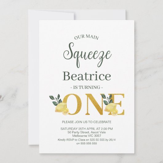 Foto's Ons belangrijkste plekje 1e verjaardag Kaart (Achterkant)