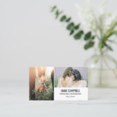 Foto's Personal Pronoun Professional Fotograaf Visitekaartje (Staand voorkant)