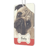 Foto's pet op Bord met de naam Dog Bone Luchtverfrisser (Links)