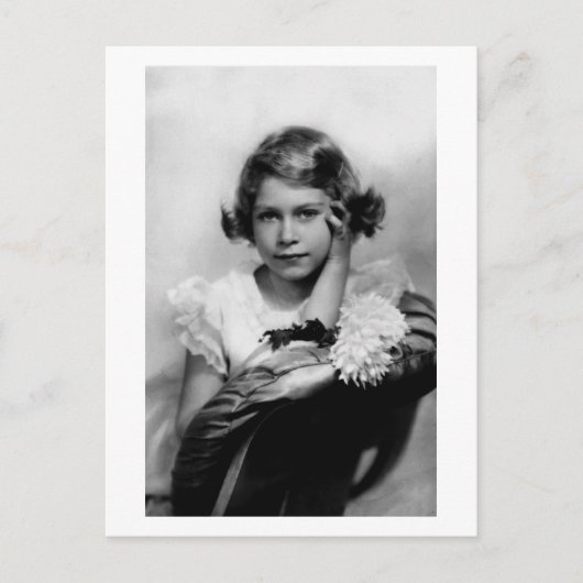  foto's Princess Elizabeth Briefkaart (Voorkant)
