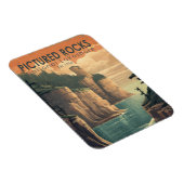 Foto's Rocks National Lakeshore Travel  Magneet (Rechterzijde)