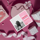 Foto's rood en roze | Happy Valentines Day Pos Briefkaart