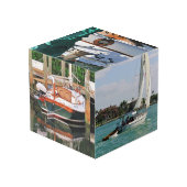 Foto's samengevoegd kubus (Achter hoekig)