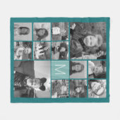 Foto's samenvoegen - maximaal 13 afbeeldingen KUNN Fleece Deken (Voorkant (Horizontaal))