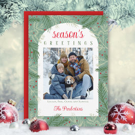 Foto's Seizoen Groeten Vakantie Kaart