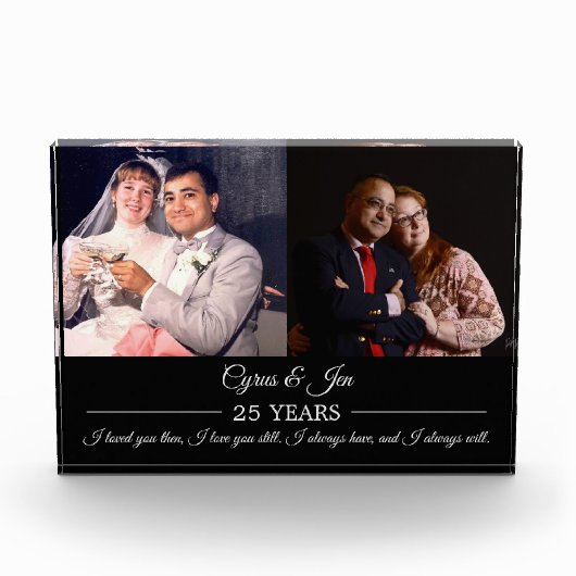 Foto's Silver Text Jubileum Foto (Voorkant)