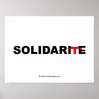 © foto's: Solidariteit Poster