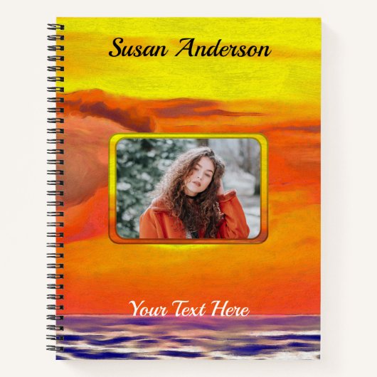 Foto's Sunset 2443 Notitieboek (Voorkant)