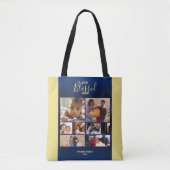 Foto's toevoegen Blessed Year Photo Canvas tas (Voorkant)