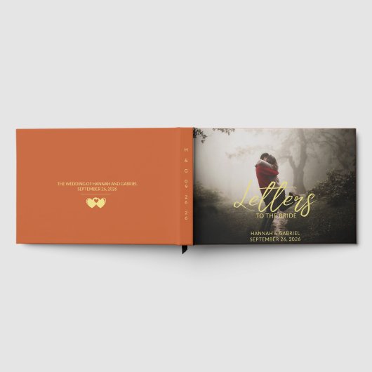 Foto's toevoegen Trouwbrieven aan het bruid gasten Gastenboek (Volledig)