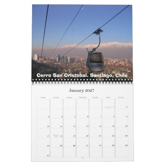 Foto's uit Chili Kalender (Jan 2027)