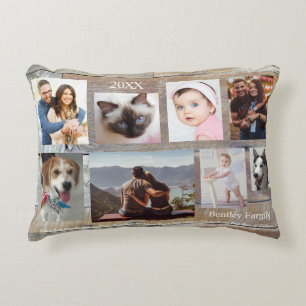 Foto's uit de 8-reeks, houten korrel, dagnaam & ja accent kussen