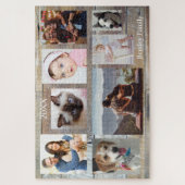 Foto's uit de 8-reeks, met hout gekorrelig puzzels (Verticaal)