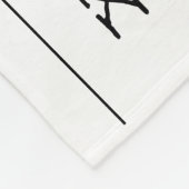 Foto's uit de bijtende kerstfamilie fleece deken (Hoek)