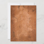 Foto's uit de kindertijd hout Bespaar de datum Kaart (Achterkant)