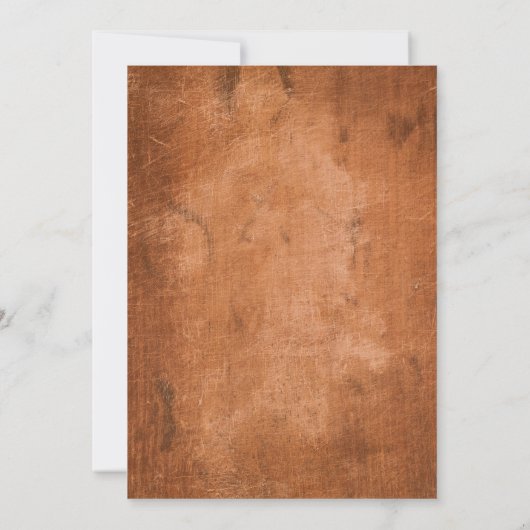 Foto's uit de kindertijd hout Bespaar de datum Kaart (Achterkant)