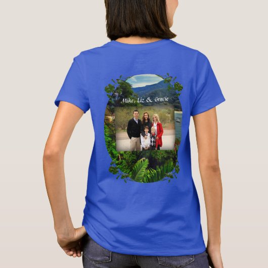 Foto's uit de tropische familie 0828 t-shirt (Achterkant)