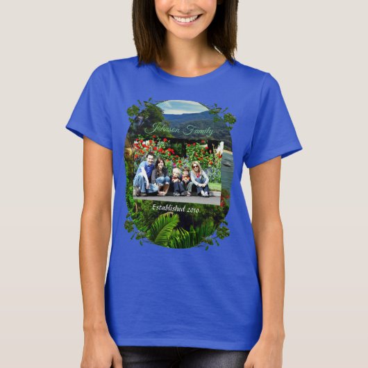 Foto's uit de tropische familie 0828 t-shirt (Voorkant)