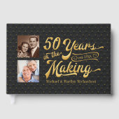 Foto's van 50e Jubileum en nu Gastenboek (Voorkant)