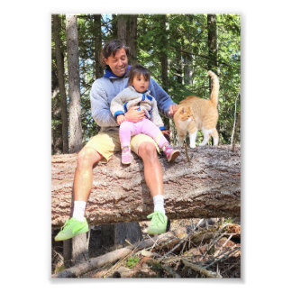 Foto's van 5 x 7 inch || Logliefde! Foto Afdruk