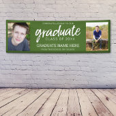 Foto's van afstuderen met Afstuderen naam: groen v Spandoek
