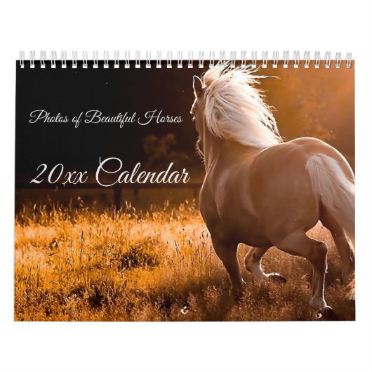 Foto's van Beauful Horses Calendar Kalender (Hoes)