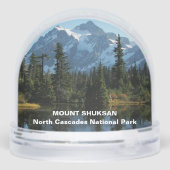 Foto's van bergen in Nationaal park North Cascades Sneeuwbol (Achterkant)