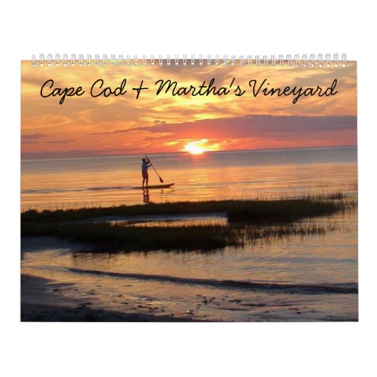 Foto's van Cape Cod en Martha's Vineyard Kalender (Hoes)