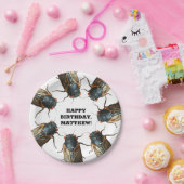 Foto's van Cicadas Bugs, Insecten Gepersonaliseerd Papieren Bordje (Feest)