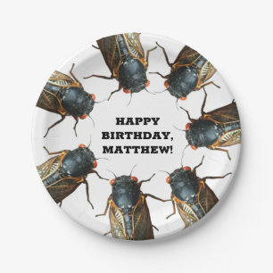 Foto's van Cicadas Bugs, Insects Personalized Papieren Bordje