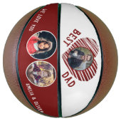 Foto's van Dag 3 van de beste vader Red Heart Vade Basketbal (Verticaal)