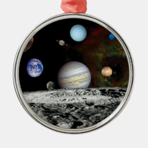 Foto's van de bergruimte voor Zonnebranderige Afbe Metalen Ornament